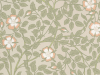 Bloemenbehnag met pastel kleur - Briar Rose Green Mist van Little Greene