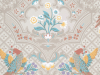 Little Greene Brodsworth - Triumph behang met vogels en bloemen