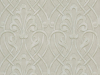 Brook Street - Palazzo behang met een klassiek patroon in een beige uitvoering van Little Greene
