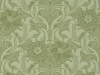 Dahlia Scroll - Pea Green behang van Little Greene