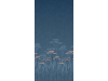 Little Greene Achillea - Nighttide patroonherhaling 156x325 cm 
