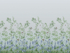 Bloemenbehang met vogel van Little Greene - Bird & Bluebell - Celestial Blue