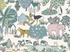 Little Greene behang Animal Kingdom Florence