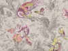 Crowe Hall Lane - Charme vogelbehang van Little Greene met paarse en roze accenten