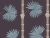 Paint & Paper Library Hardy Palm - Perse Grey