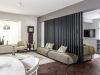 XL Roomdivider as zwart