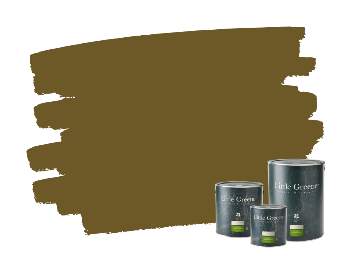 Little Greene Light Bronze Green 123 Intelligent Matt Emulsion