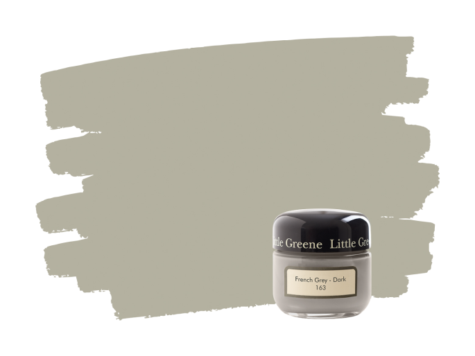 Little Greene French Grey Dark 163 samplepotje