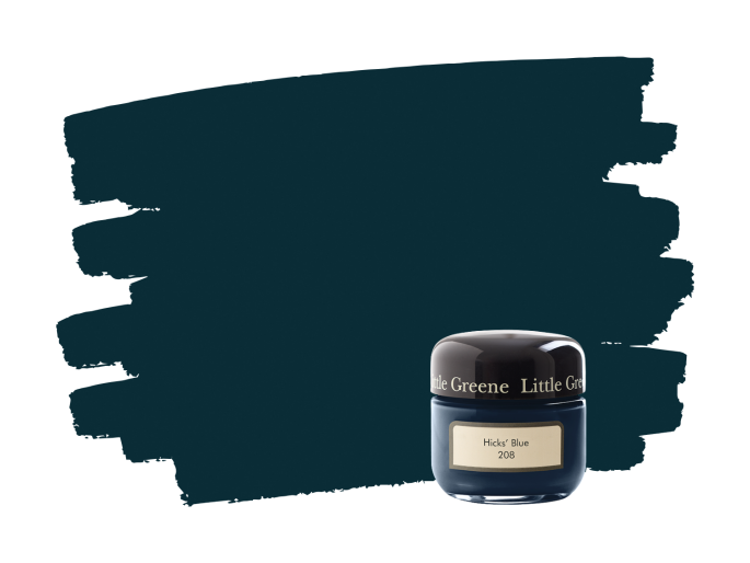 Little Greene Hicks' Blue 208 samplepotje