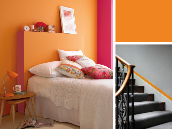 Little Greene - Marigold 209 in de slaapkamer