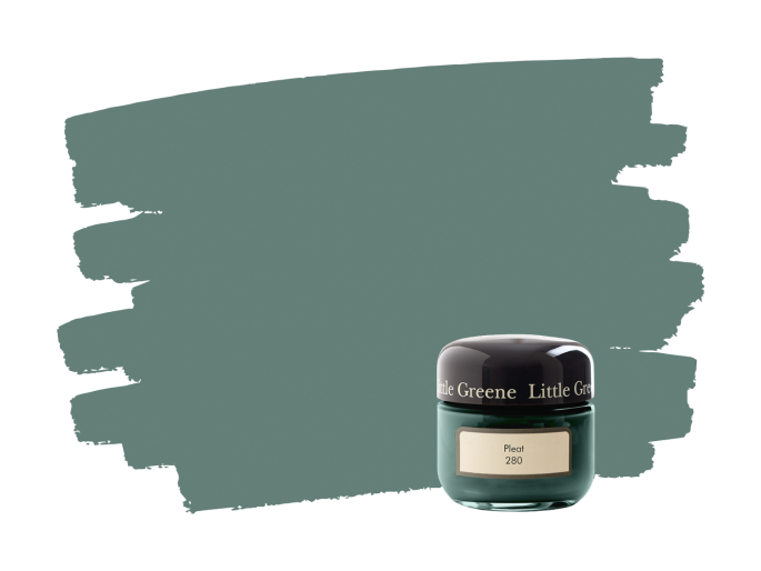 Little Greene Pleat 280 samplepotje
