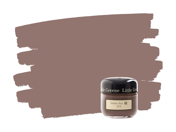 Little Greene Nether Red 315 samplepotje
