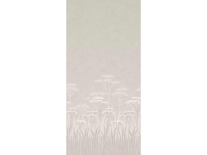 Patroon van Achillea - Brume behang van Little Greene afmeting 156x325 cm