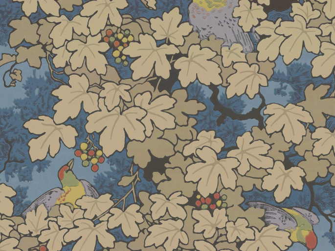 Little Greene Vine - Bleu