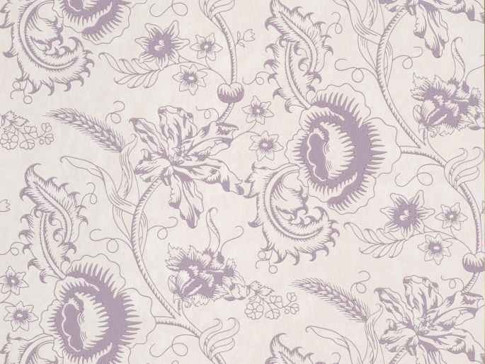 Little Greene Woodblock Mono - Plum