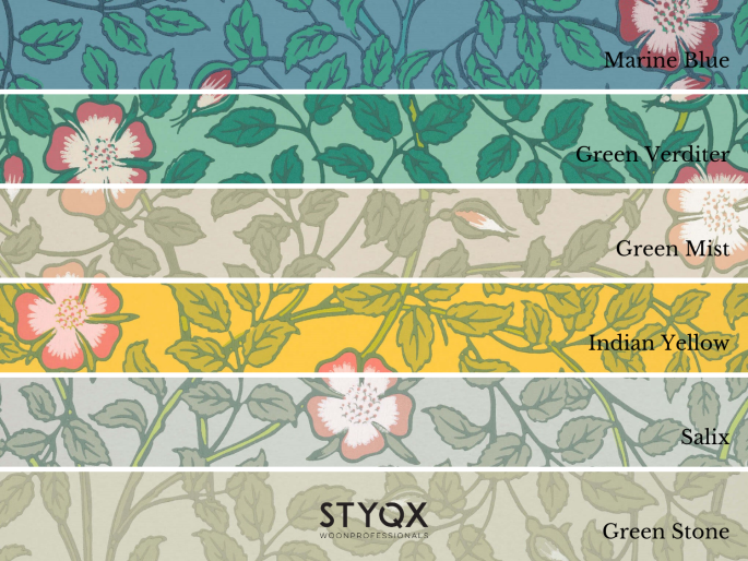 Little Greene Briar Rose - Green Mist