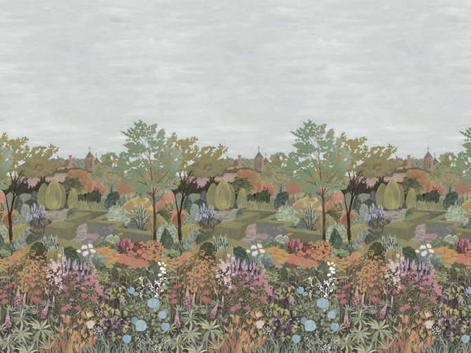 Little Greene Castle Garden - Sage Green