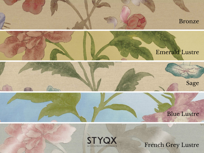 Little Greene Chine Rose - Sage