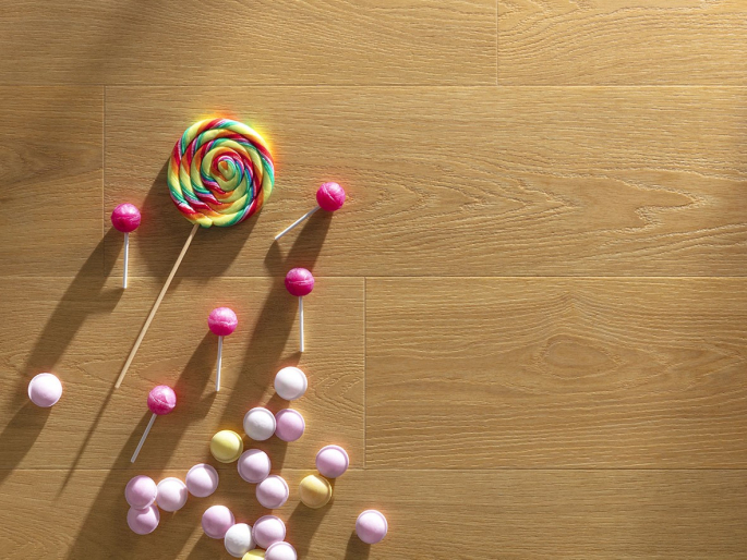 Floorify PVC Lange planken Honey F025T