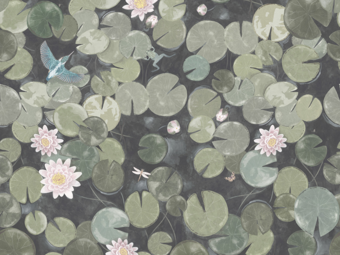 Little Greene Lily Pads - Normandy Grey