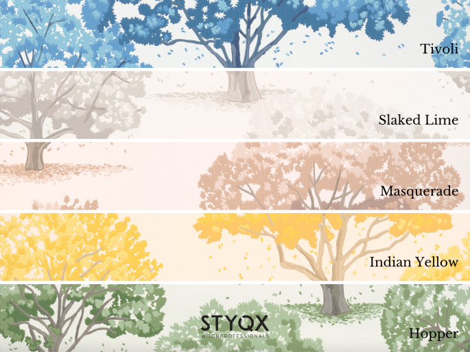 Little Greene Magnolia Blossom - Tivoli