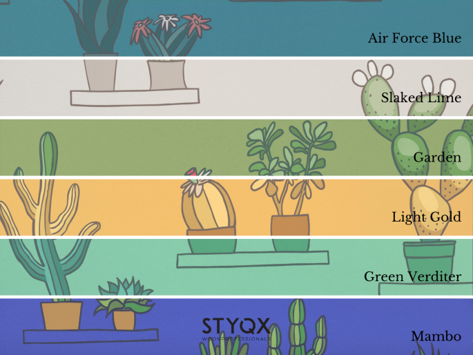 Little Greene Mr Straw's Greenhouse - Air Force Blue