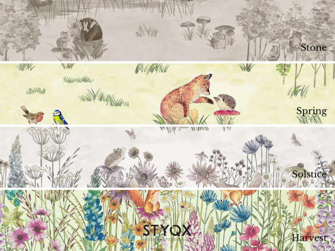 Little Greene Potter's Woodland - Solstice