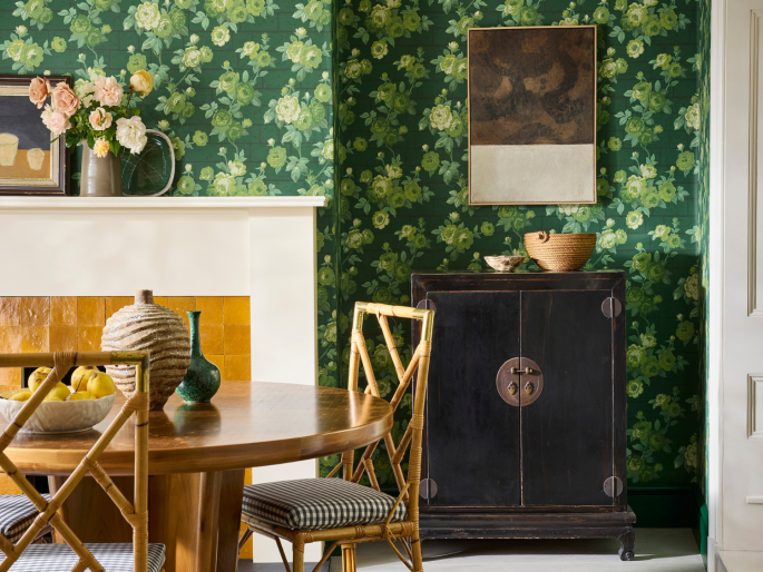 Little Greene Rose Garden - Puck