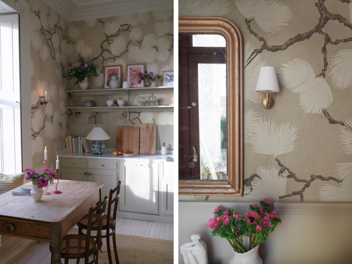 Sandberg Pine Mural - Beige