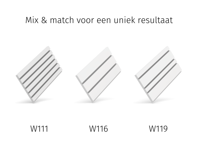 Orac wandpaneel W111 - Bar