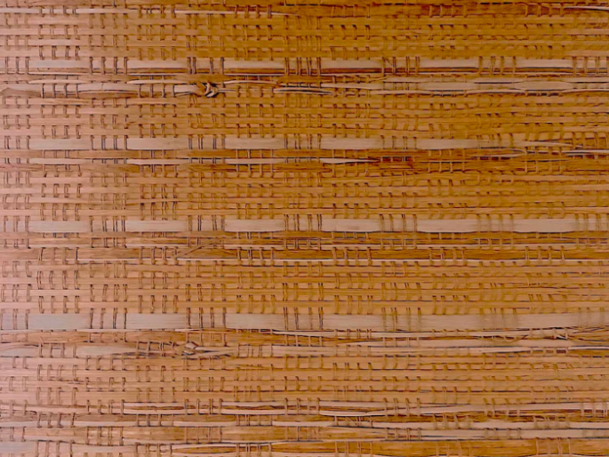 Catchii bamboe behang Warm Oranje - B004