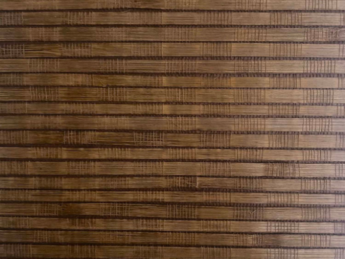 Catchii bamboe behang Fijn Donkerbruin - B008
