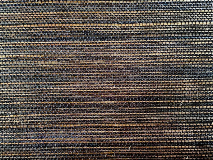 Catchii sisal behang Zwart Brons Mix - S013