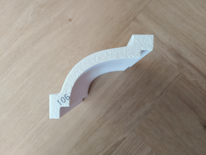 Gaudi flexibele kroonlijst 1.50.106