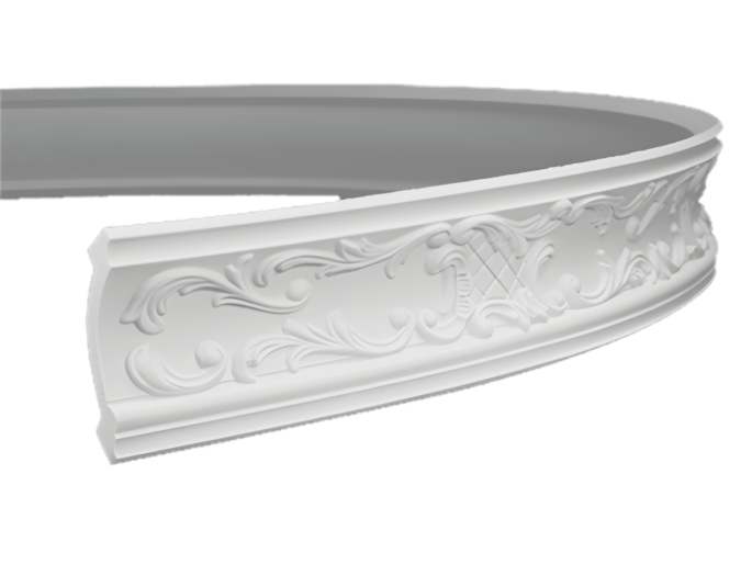 Gaudi flexibele kroonlijst 1.50.125