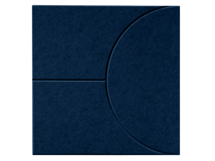 Maeven Art akoestisch paneel Sadé IV - Navy Blue