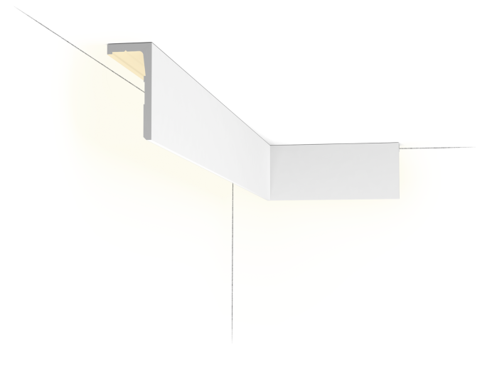 Orac verlichtingslijst CX215 - Ledge