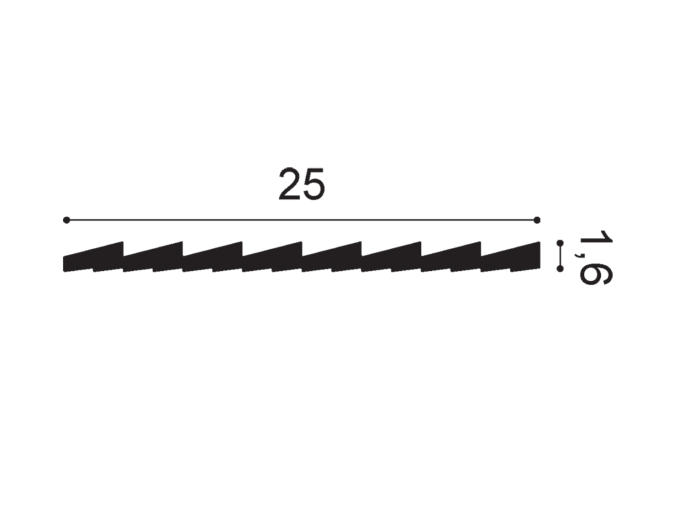 Orac wandpaneel WX204-260 - Ripple