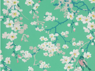 Little Greene Massingberd Blossom - Verditer
