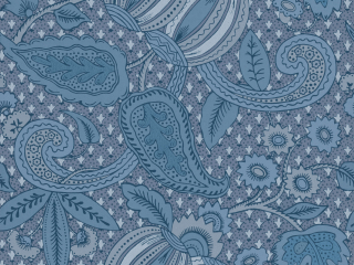 Little Greene Pomegranate - Blue Scale