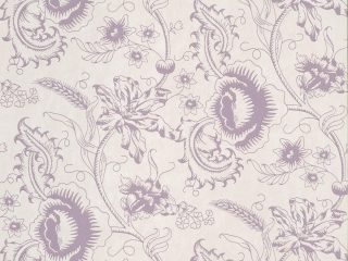 Little Greene Woodblock Mono - Plum