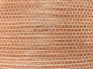 Catchii jute behang Peachy Blush Brick - J910