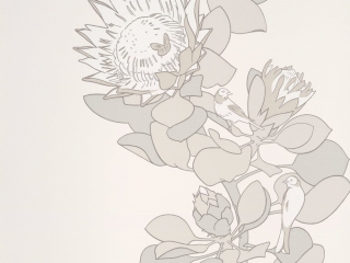 Paint & Paper Library Protea Trail - Slate