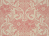 Dahlia Scroll - Carmine behang van Little Greene met grote roze bloemen met krullen