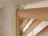 Roomdivider Shibuya - Blanke lak - 255 cm