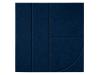 Maeven Art akoestisch paneel Sadé VIII - Navy Blue