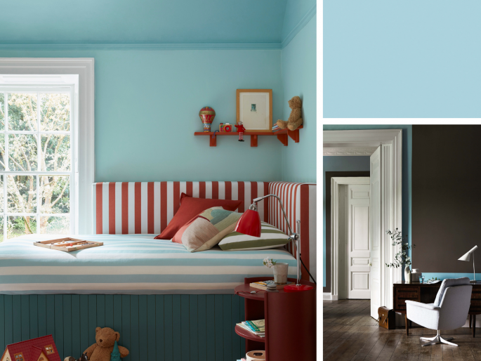Little Greene Intelligent Floor Paint - Sky Blue 103
