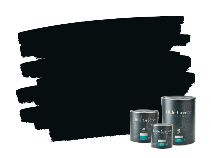 Little Greene Jack Black 119 Intelligent Satin