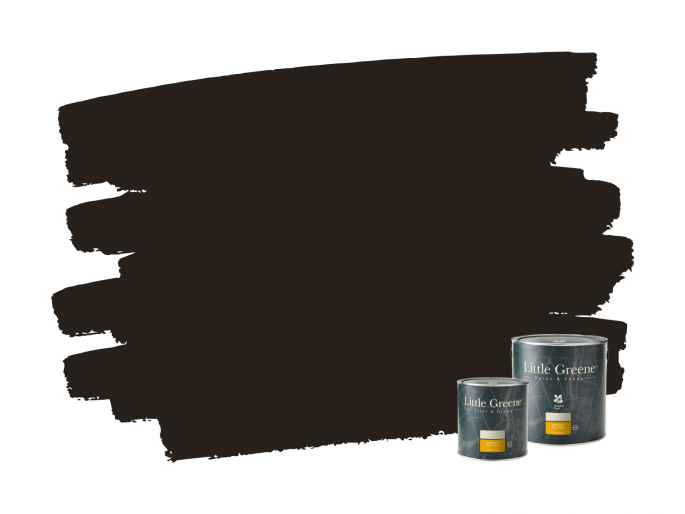 Little Greene Intelligent Floor Paint - Chocolate Colour 124