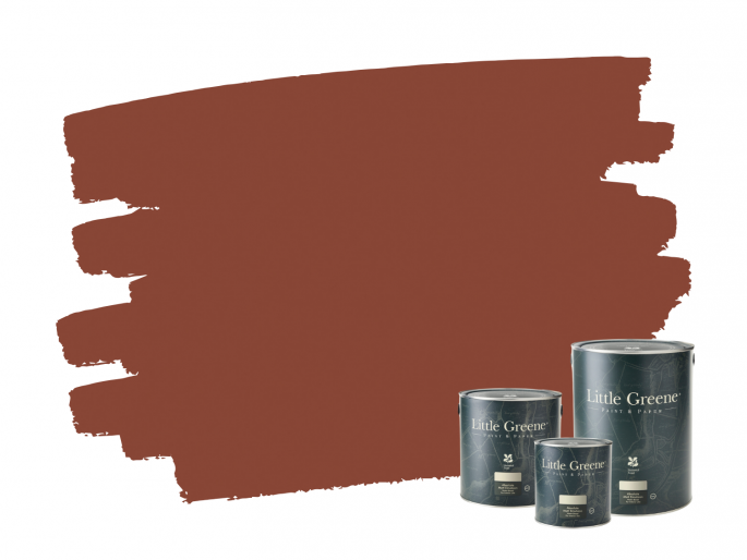 Little Greene Tuscan Red 140 Absolute Matt Emulsion
